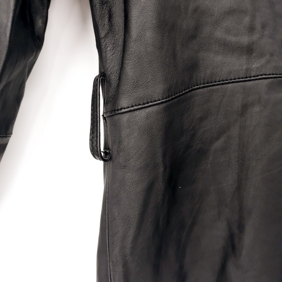 Rachel Zoe Moto Genuine Leather Jacket Size XXS - Picture 12 of 14